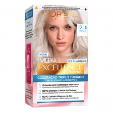 Coloração Imédia Excellence L’oréal Paris – Ice Platinum 12.111 Fetiche Coloração Imédia Excellence L’oréal Paris – Ice Platinum 12.111 Fetiche
