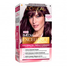 Coloração Imédia Excellence L'oréal Paris - Fashion Paris 6.520 Violeta Spike Coloração Imédia Excellence L'oréal Paris - Fashion Paris 6.520 Violeta Spike