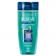 L'oréal Paris Elseve Hydra-detox Anti-caspa - Shampoo Reequilibrante 400ml