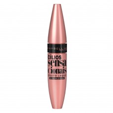 Máscara Para Cílios À Prova D'Água Maybelline - Cílios Sensacionais Preto
