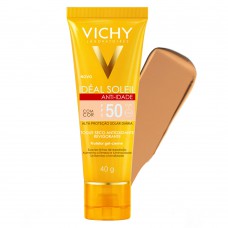 Protetor Solar Facial Com Cor Vichy Idéal Soleil Toque Seco Fps50 Universal Protetor Solar Facial Com Cor Vichy Idéal Soleil Toque Seco Fps50 Universal
