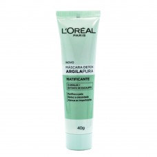 Máscara Facial L'oréal Paris - Detox Argila Pura Matificante 40g