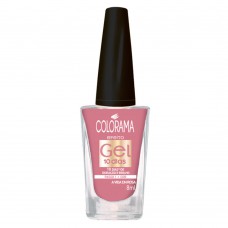 Esmalte Colorama - Efeito Gel 10 Dias Passo 1 Tons De Rosa A Vida Em Rosa