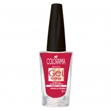Esmalte Colorama - Efeito Gel 10 Dias Passo 1 Tons Vermelhos Vermelho Proibido