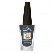 Esmalte Colorama - Efeito Gel 10 Dias Passo 1 Tons Variados Grafite Fashionista