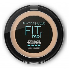 Pó Compacto Maybelline - Fit Me! R02 Claro Rosado