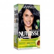 Coloração Garnier Nutrisse Blacks 28 Preto Azulado Açaí