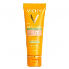 Protetor Solar Com Cor Vichy - Idéal Soleil Purify Fps70 Clara