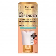 Protetor Solar Com Cor L'oréal Paris – Uv Defender Antioleosidade Clara