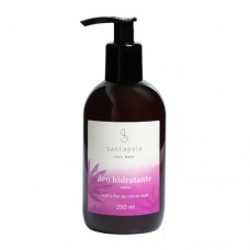 Loção Deo Hidratante Para Mãos Santapele - Açai E Flor De Vitória-régia 250ml