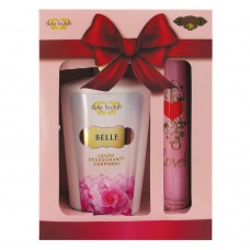 Love Secret Belle Kit – Loção Hidratante + Perfume Feminino Kit