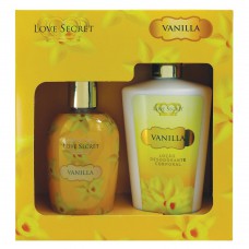Love Secret Vanilla Kit - Loção Corporal + Sabonete Líquido Kit