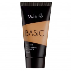 Base Líquida Vult – Basic 2 Em 1 Tons Médios 10 Base Líquida Vult – Basic 2 Em 1 Tons Médios 10