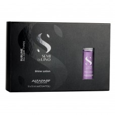 Alfaparf Milano Semi Di Lino Shine Lotion Kit - Ampola De Tratamento 12x13ml