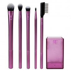 Real Techniques Enhanced Eye Set Kit - 5 Pincéis Olhos + Brush Cup Kit Real Techniques Enhanced Eye Set Kit - 5 Pincéis Olhos + Brush Cup Kit