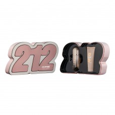 Kit 212 Vip Rosé Eau De Parfum Carolina Herrera - Perfume Feminino 50ml + Loção Corporal Kit