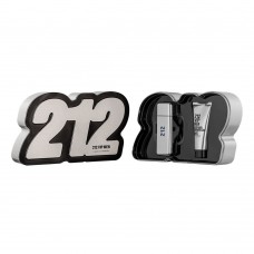 Kit 212 Vip Men Eau De Toilette Carolina Herrera - Perfume Masculino 50ml + Gel De Banho Kit