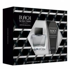 Antonio Banderas Seduction In Black Men Kit - Eau De Toilette + Pós-barba Kit