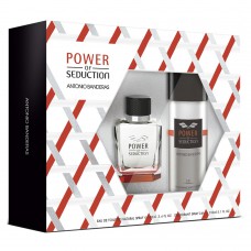Antonio Banderas Power Of Seduction Kit - Eau De Toilette + Desodorante Kit