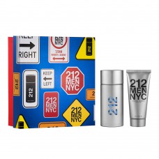 Carolina Herrera 212 Men Kit – Edt 100ml + Espuma De Barbear Kit