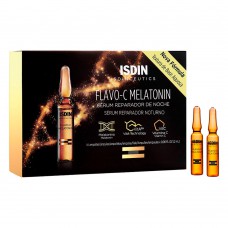 Sérum Reparador Noturno Isdin - Isdinceutics Flavo-c Melatonin 10 Ampolas Sérum Reparador Noturno Isdin - Isdinceutics Flavo-c Melatonin 10 Ampolas