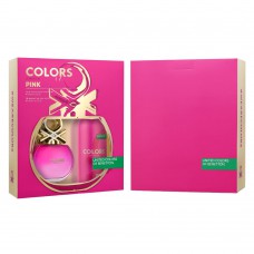 Benetton Colors Pink Kit - Edt 80ml + Desodorante Kit