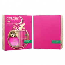 Benetton Colors Pink Kit - Edt 80ml + Desodorante Kit Benetton Colors Pink Kit - Edt 80ml + Desodorante Kit
