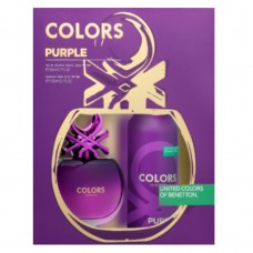 Benetton Colors Purple Kit - Edt 80ml + Desodorante Kit Benetton Colors Purple Kit - Edt 80ml + Desodorante Kit