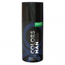 Colors Man Black Benetton - Desodorante 150ml