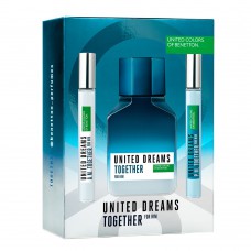 Benetton United Dreams Together Kit - Edt + 2 Boosters Kit