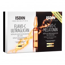 Isdin Ceutics Day&night Kit – Ampolas Flavo-c Ultraglican + Ampolas Flavo-c Melatonin Kit Isdin Ceutics Day&night Kit – Ampolas Flavo-c Ultraglican + Ampolas Flavo-c Melatonin Kit