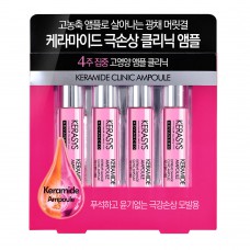 Ampolas De Tratamento Kerasys Keramide Clinic Ampoule 4x10ml