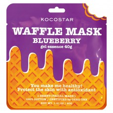 Máscara Facial Blink Lab Kocostar – Waffle De Blueberry 40g