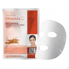 Máscara Facial Revigorante Dermal - Colágeno Com Ginseng Vermelho 23g