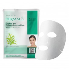Máscara Facial Refrescante Dermal - Colágeno Com Chá Verde 23g