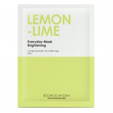 Máscara Facial Sisi Cosméticos - boom De Ah Dah Everyd Mask Lemonlime 1 Un
