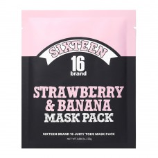 Máscara Rejuvenescedora Sisi Cosméticos – Sixteen Strawberry And Banana 1 Un