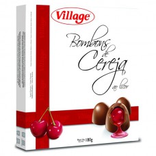 Bombom De Cereja Ao Licor Village Lata Com 180g Bombom De Cereja Ao Licor Village Lata Com 180g