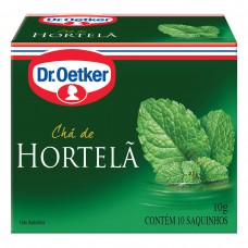 Chá De Hortelã - 10 Saches Dr. Oetker 10g