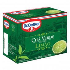 Chá Verde Limão  - 10 Saches Dr. Oetker 15g
