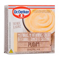 Pudim Baunilha Com Fibras Dr. Oetker 40g Pudim Baunilha Com Fibras Dr. Oetker 40g
