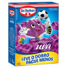 Gelatina Economica Uva Dr. Oetker 40g