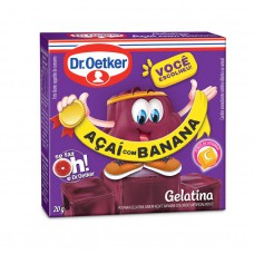 Gelatina Açaí Com Banana 20g