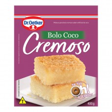 Bolo Coco Cremoso Dr. Oetker 400g Sachê