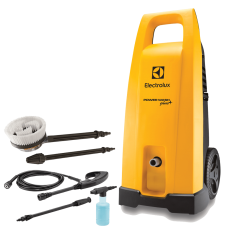 Lavadora De alta pressão power Wash Plus Electrolux 1800 psi bico Turbo E Escova Giratória (ews31) 127v