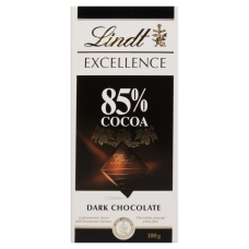 Chocolate Suíço 85% Cocoa Lindt Excellence Barra 100g