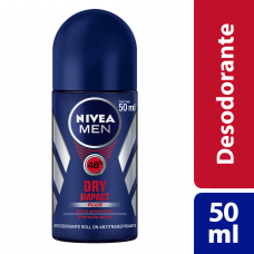 Desodorante Antitranspirante Roll On Nívea Dry Impact 50ml