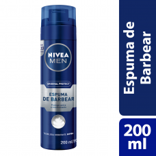 Espuma De Barbear Nívea Men Original Protect 200ml