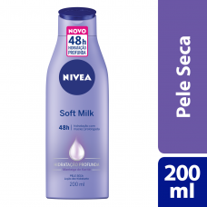 Hidratante Nivea Body Soft Milk Para Pele Seca 200ml