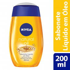Sabonete Líquido Nívea Natural Oil 200ml